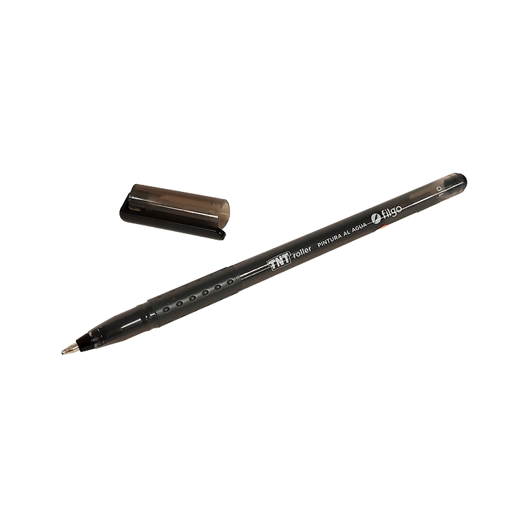 Boligrafo Lapicera Filgo TNT Roller Pintura al Agua Negro por Unidad Art.TNTRLR-C12-001